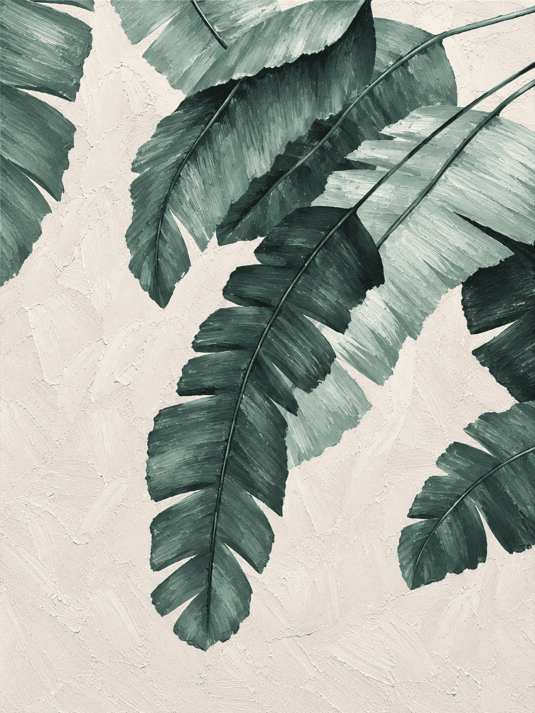 Botanical Leaf Painting